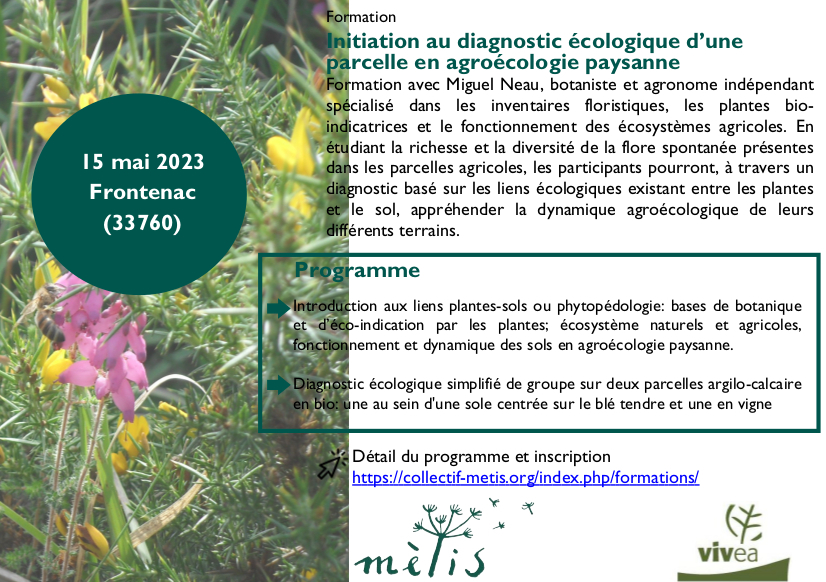 Plaquette formation 15 mai 2023 Mètis